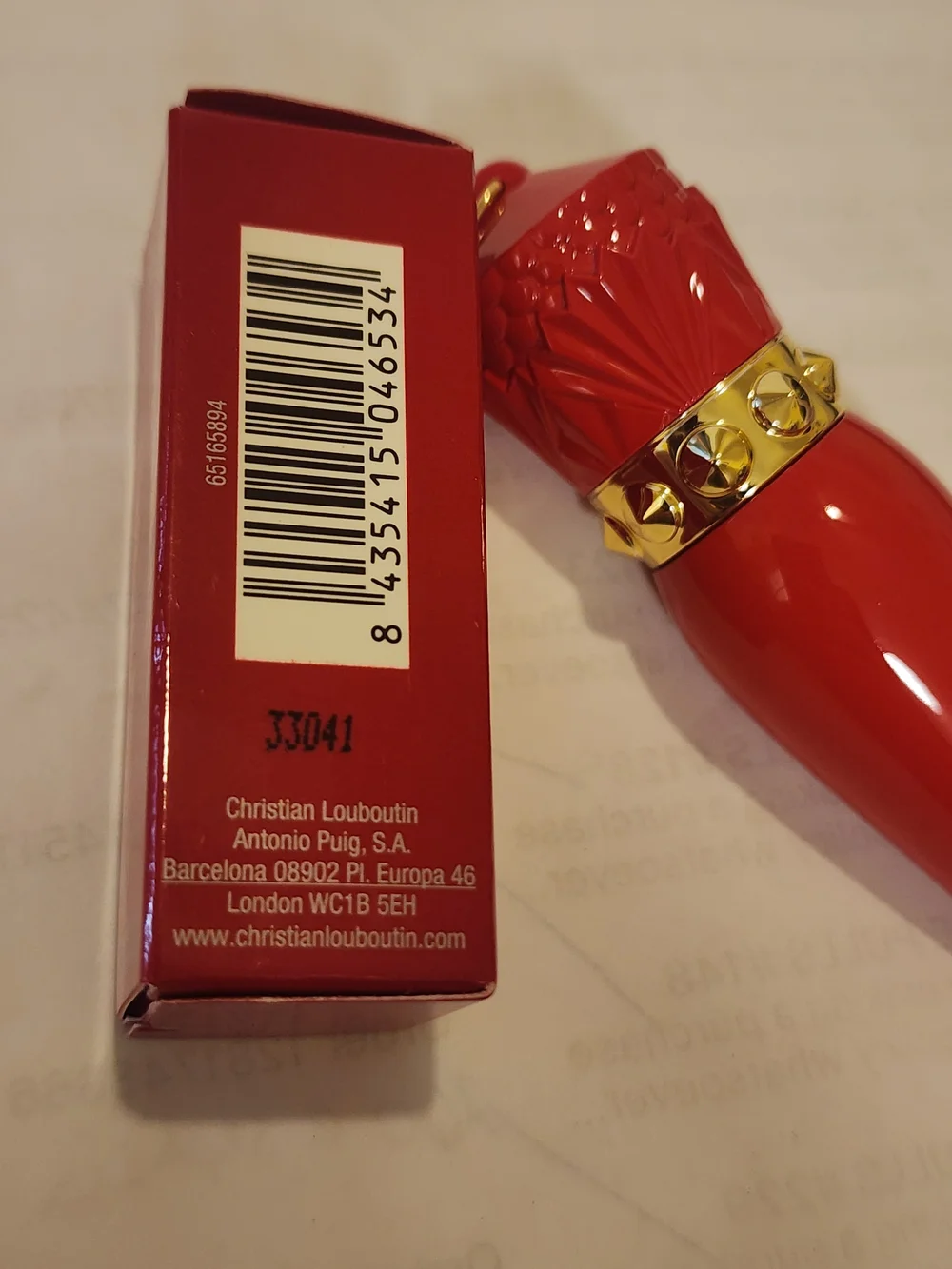 Christian Louboutin Rouge Lipstick With Refill